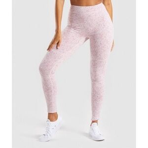 NWT Gymshark Fleur Texture Leggings